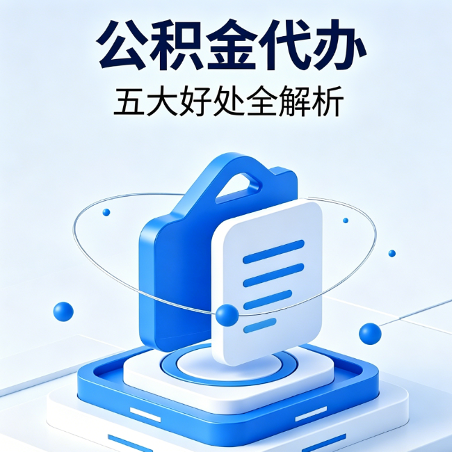 山南公积金代办到底值不值？这5大好处让你少走弯路